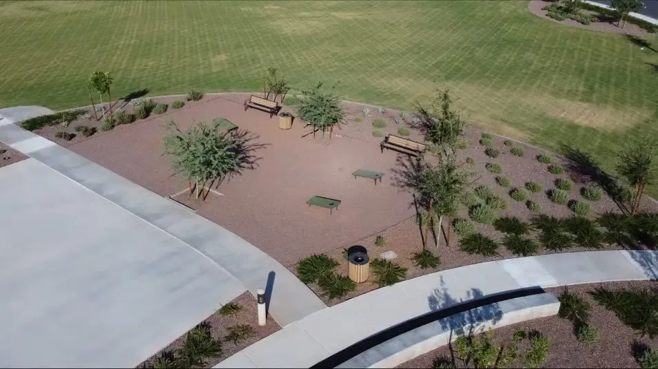 Lawn games and seating